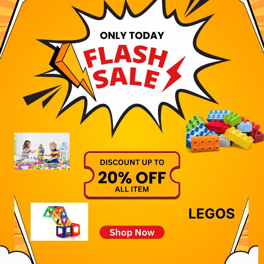 LEGO FLASH SALE UP TO 20% OFF OR MORE